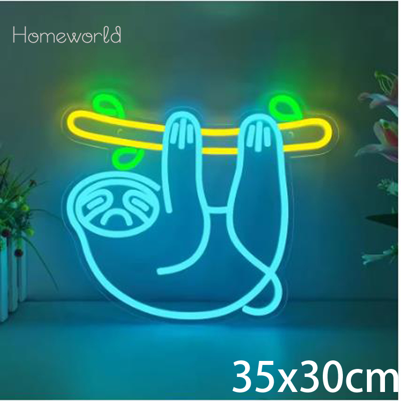 Party Games Switch 1 - Paresseux LED néon signe USB interrupteur