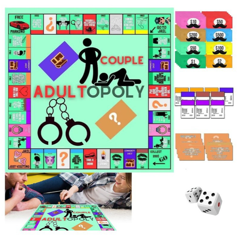 Party Games Usa - Jeu de société pour couples, jeu