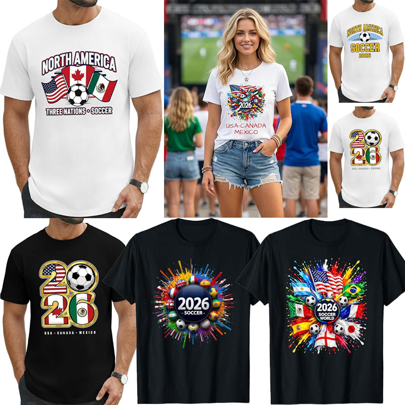 Party Games Usa - T-shirt de supporter de football 2026