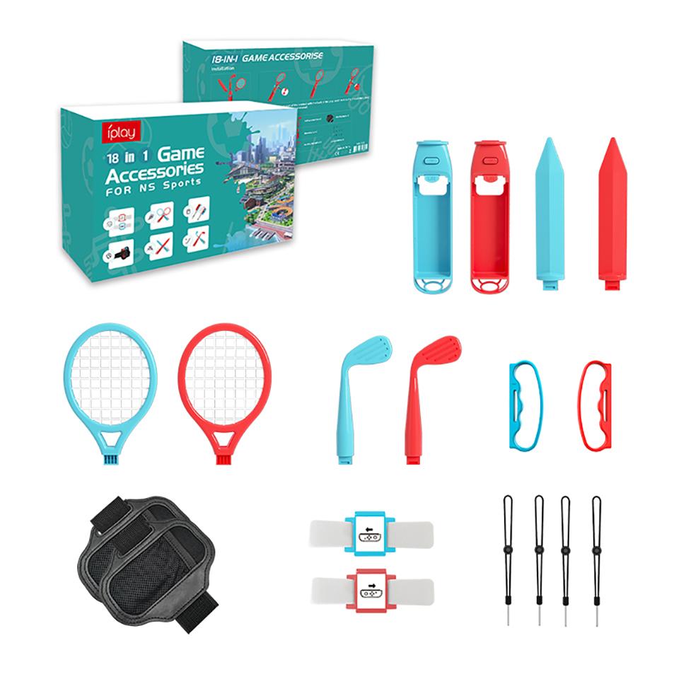 Party Games Switch 1 - Kit d'accessoires 18 en 1 pour