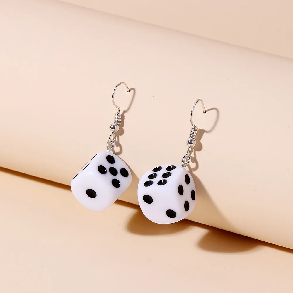 Party Games Gamecube - Boucles d'oreilles pendantes créatives en résine