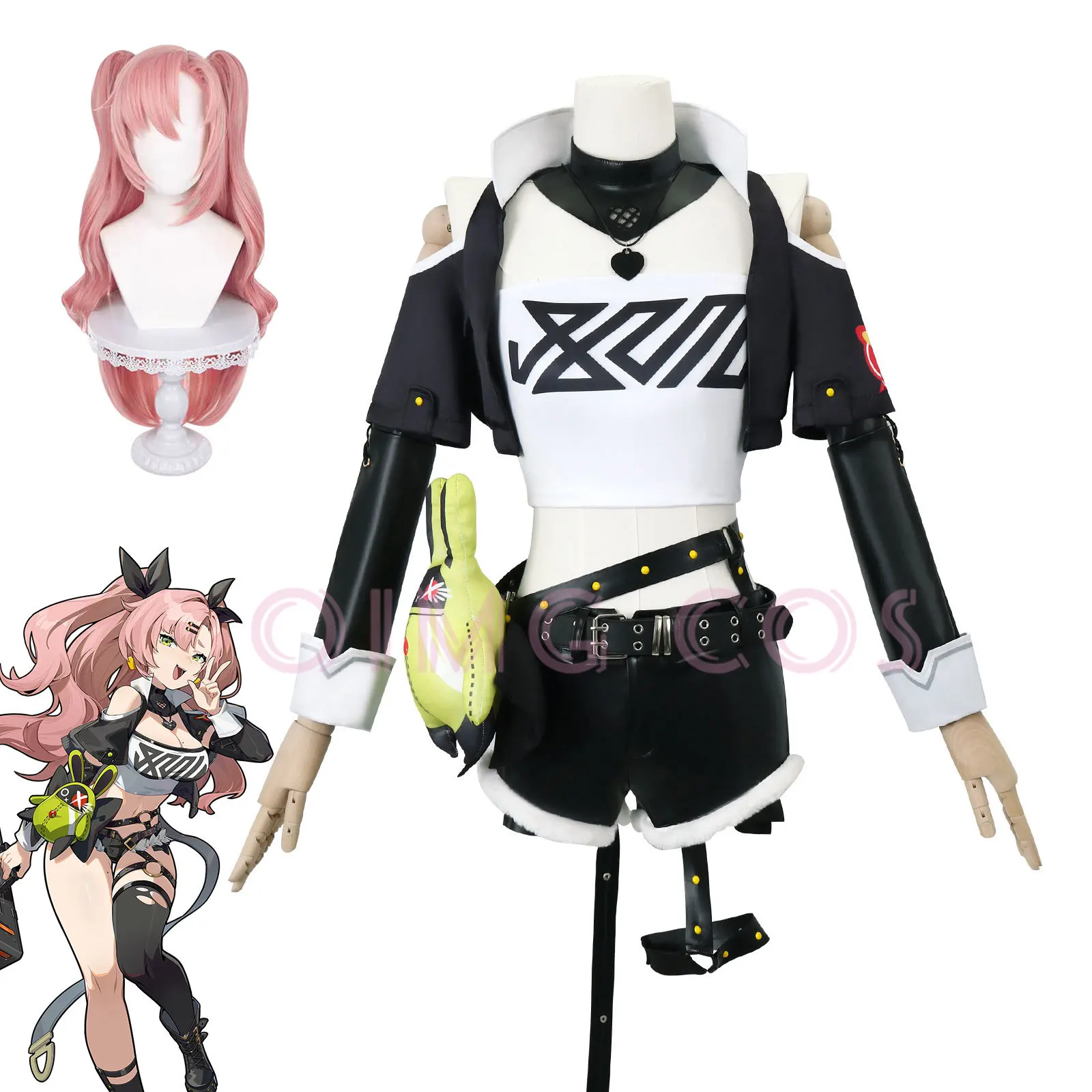 Party Games Groups - Costume de cosplay Nicole Demara Zenless