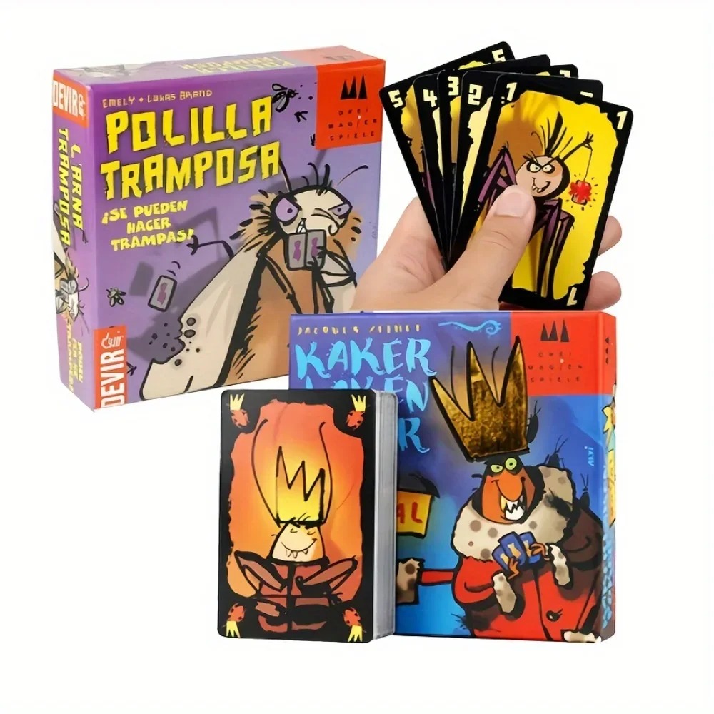 Party Games Juego - Polilla Tramposa Español jeu de cartes