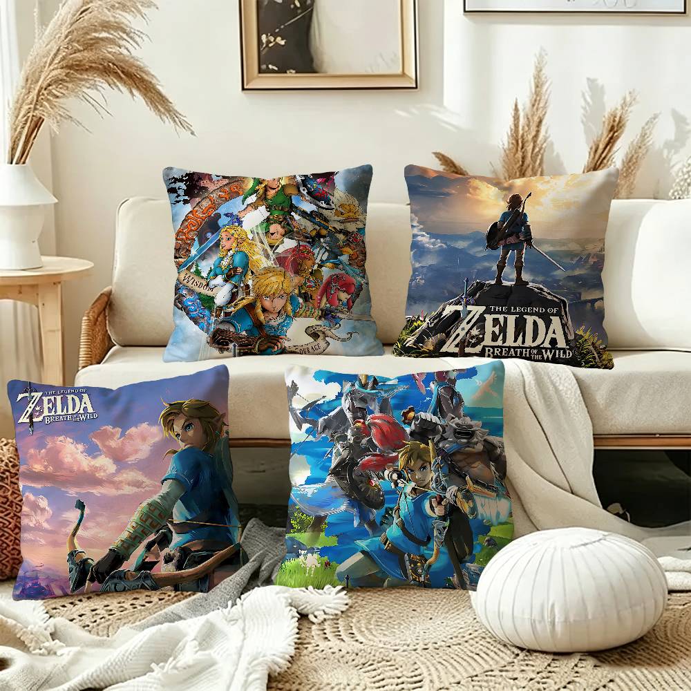 Zelda Party Games - Housse de coussin personnalisée Game T-The