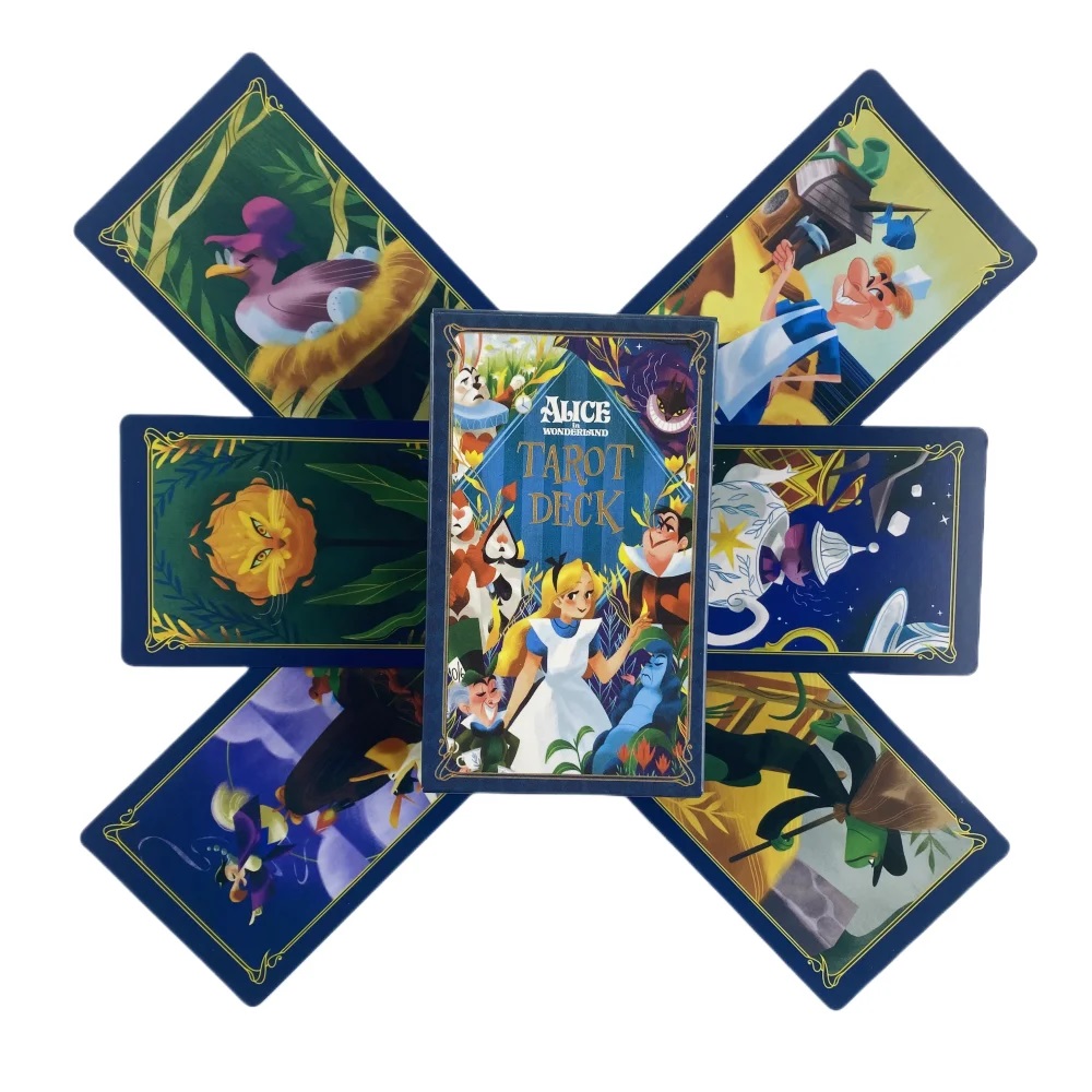 Party Games Alice In Wonderland - Alice au pays des merveilles Tarot
