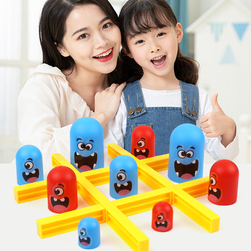 Party Games Juego - Jeu de société Tic-Tac Toe, jouets