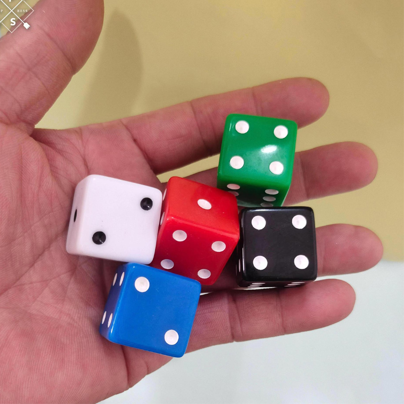 Cubes de dés carrés D6 25MM av - Party Games Gamecube avis et prix