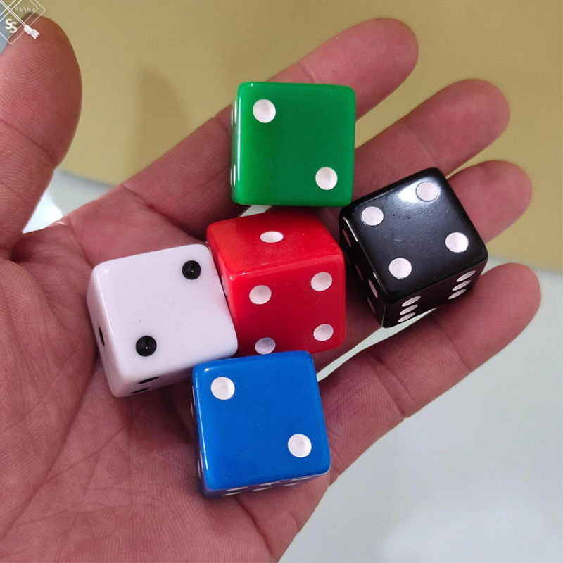 Cubes de dés carrés D6 25MM av - Party Games Gamecube avis et prix