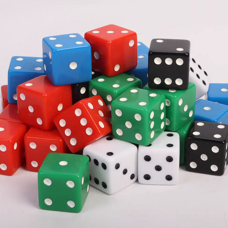 Cubes de dés carrés D6 25MM av - Party Games Gamecube avis et prix
