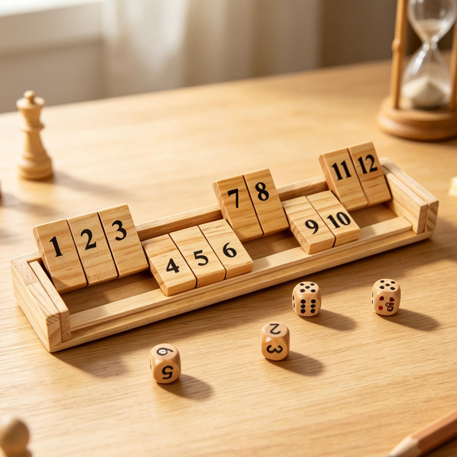Jeu de société Shut The Box en - Party Games Usa avis et prix