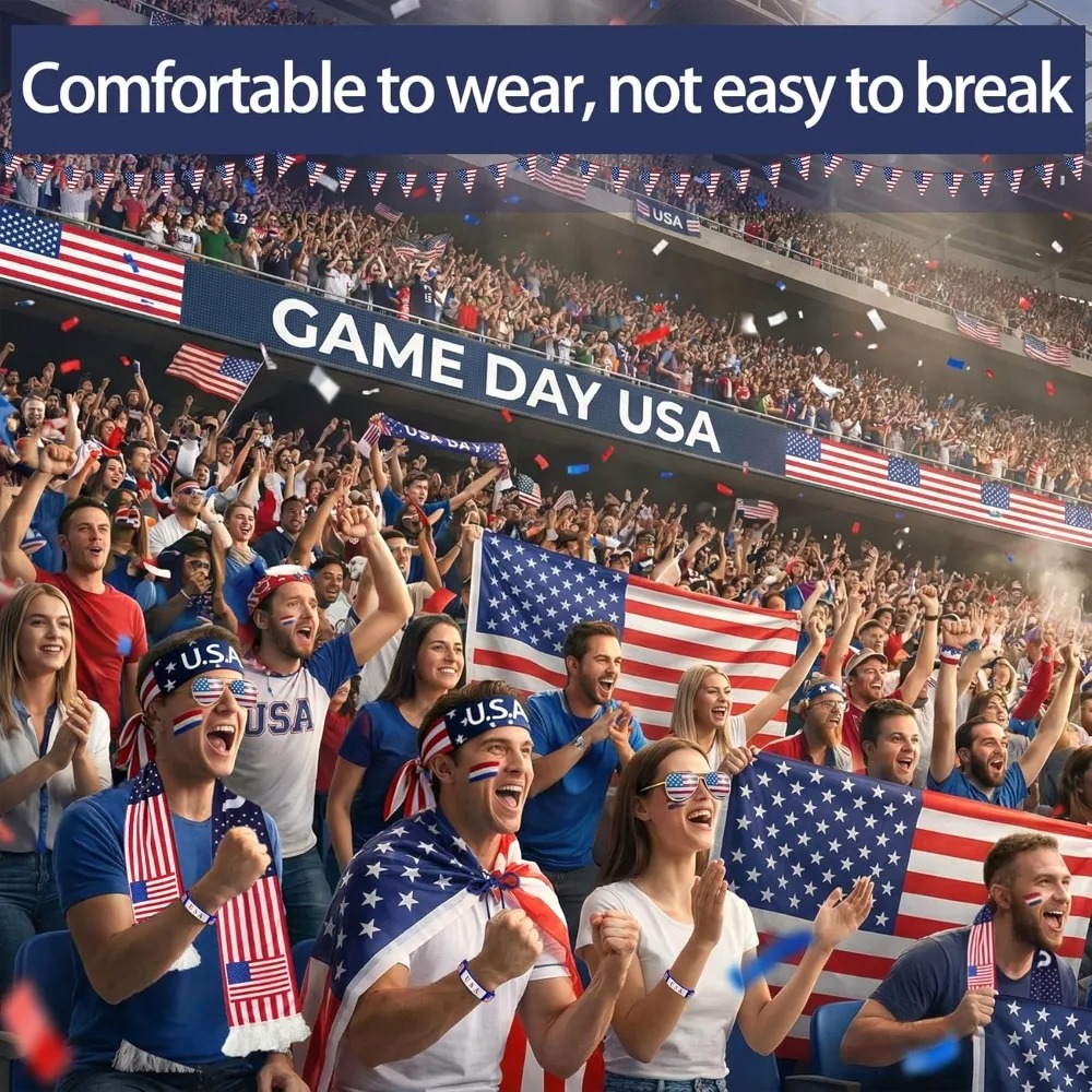 Kit de Supporter Patriotique U - Party Games Usa avis et prix