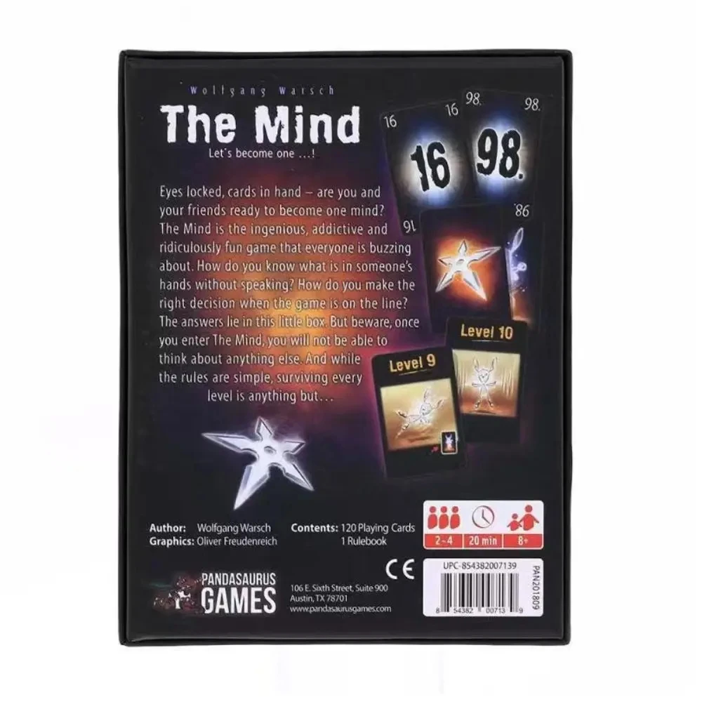 NOUVEAU Jeu de cartes The Mind - Party Games Groups avis et prix