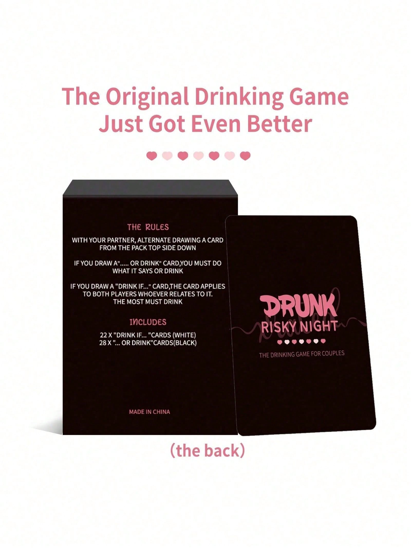 Jeu de cartes Drunk Risky Nigh - Party Games Night avis et prix