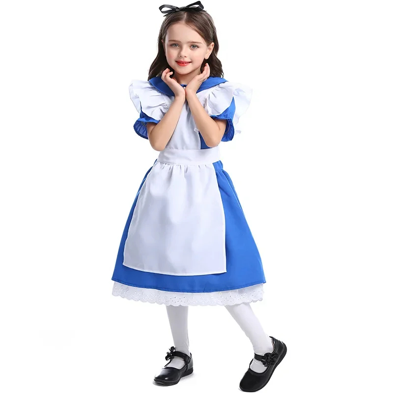 ⭕️ ⭐️ ⭕️   Costume bleu Alice  - Party Games Alice In Wonderland avis et prix