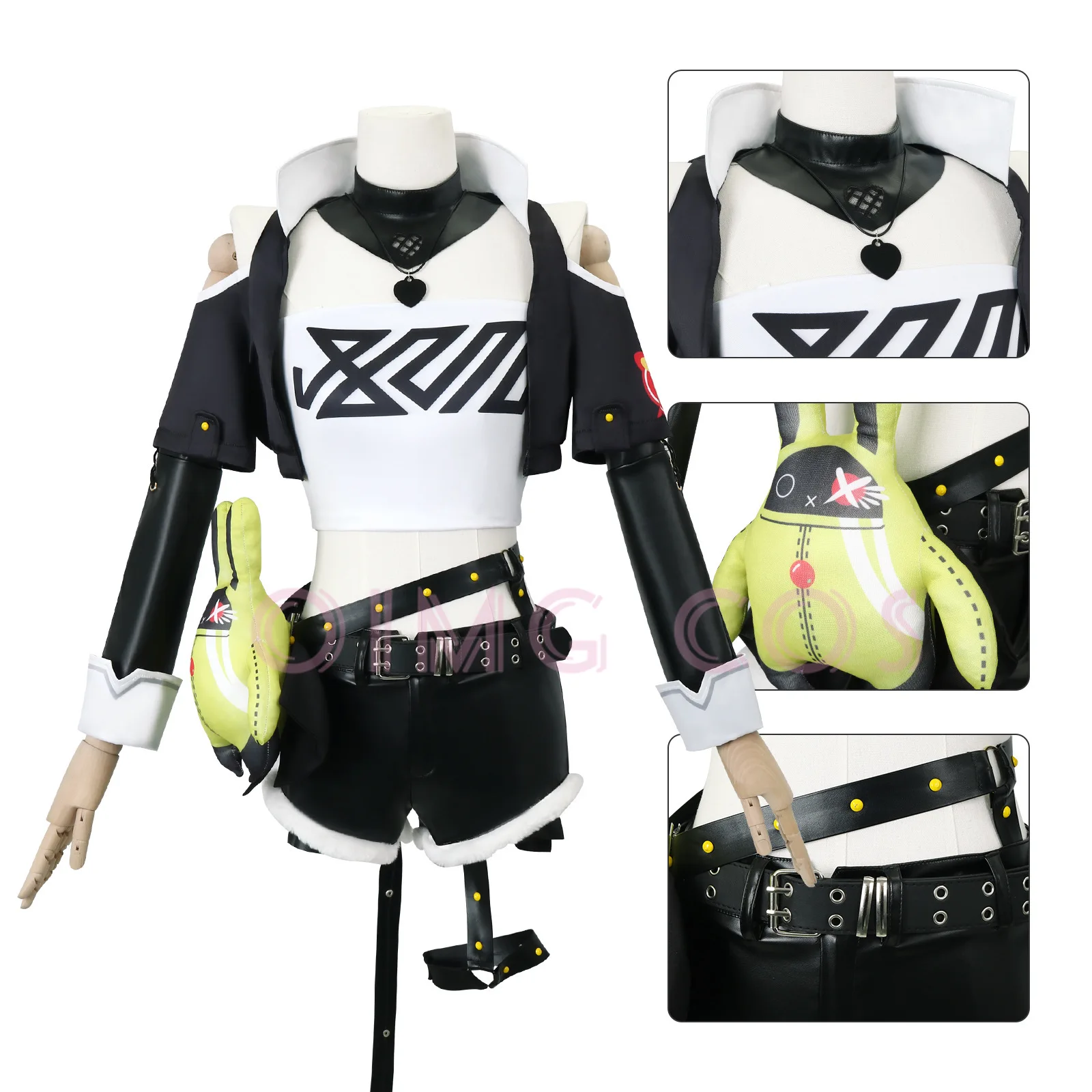 Costume de cosplay Nicole Dema - Party Games Groups avis et prix
