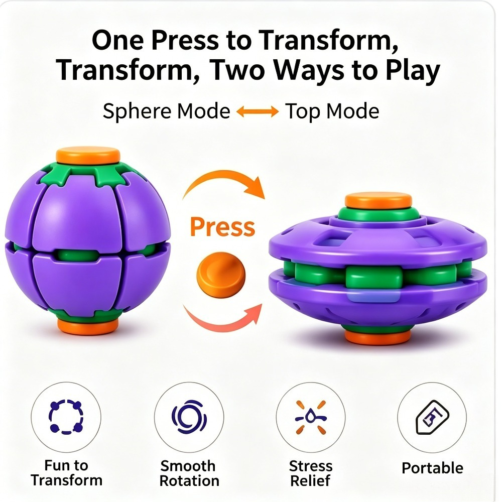 Balle Fidget Spinner Transform - Party Games For Adults And Kids avis et prix