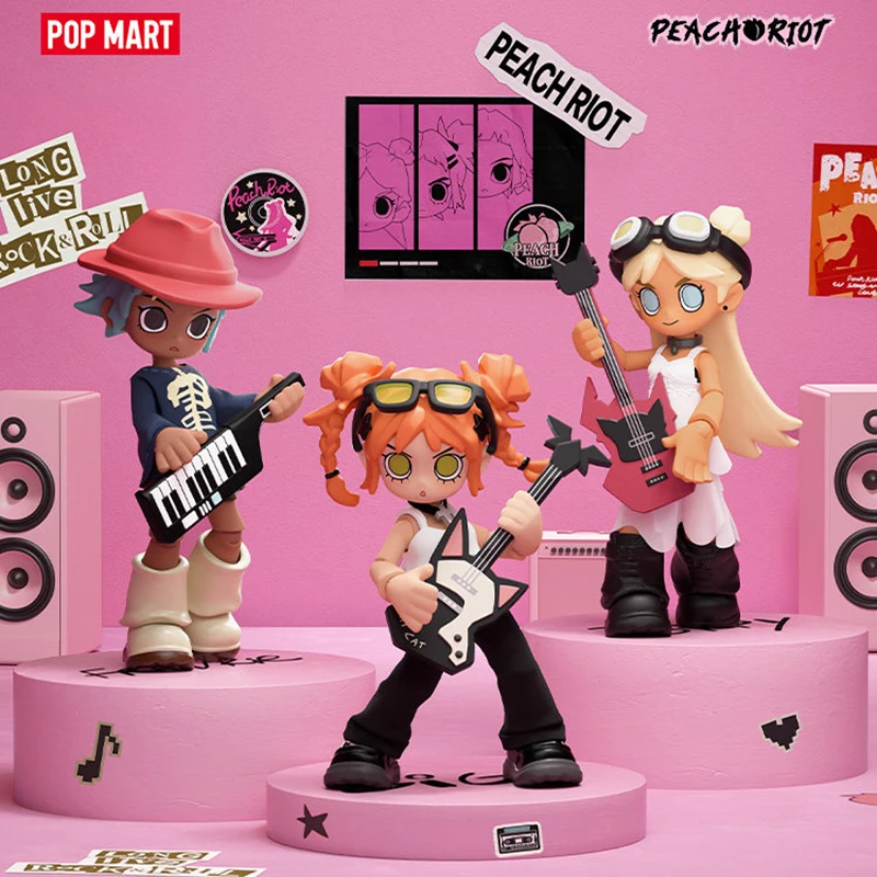 POPMART Peach Riot Carry The M - Party Games Music avis et prix
