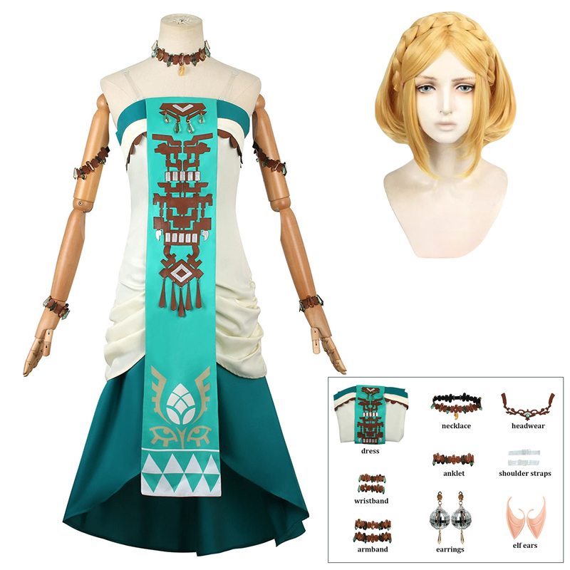 Perruque de Costume princesse  - Zelda Party Games avis et prix